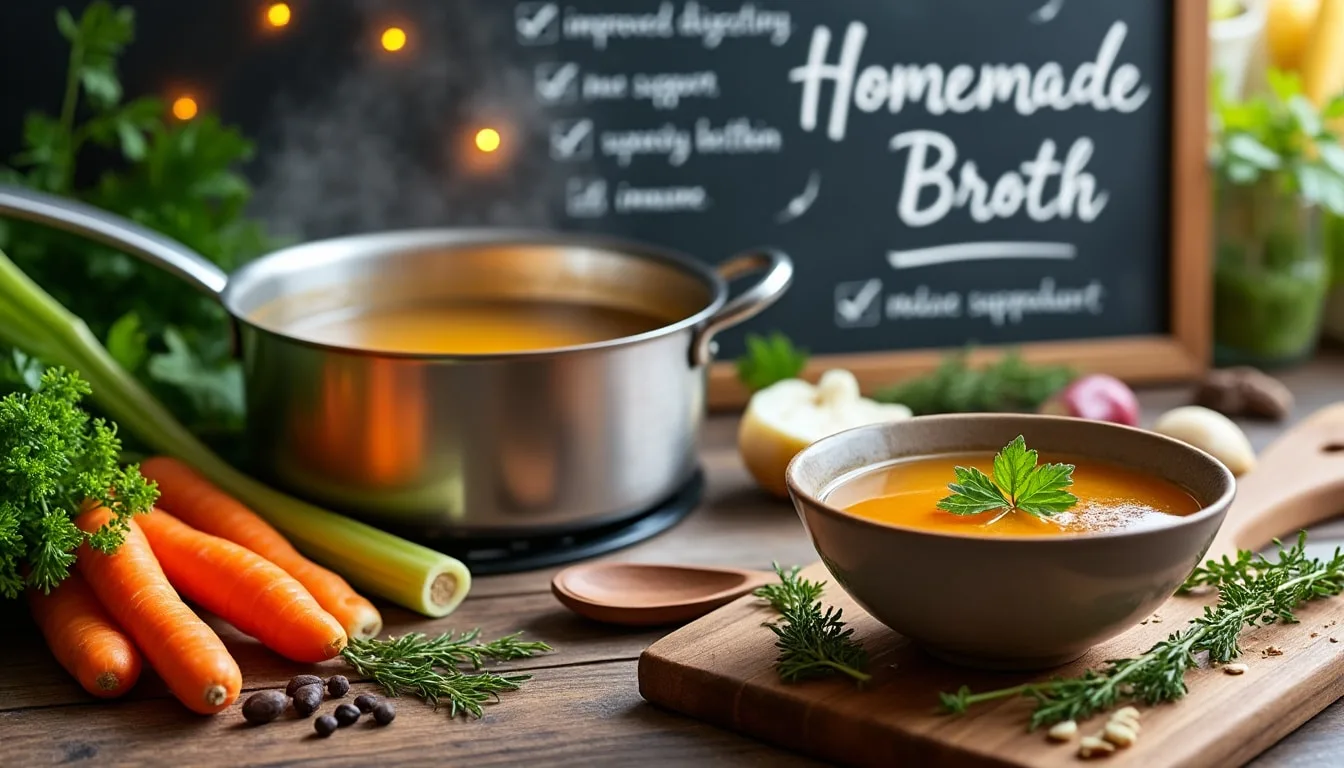 découvrez les bienfaits des bouillons maison et apprenez des astuces simples pour les préparer. nos conseils vous aideront à créer des recettes savoureuses et nutritives, idéales pour rehausser vos plats et prendre soin de votre santé.