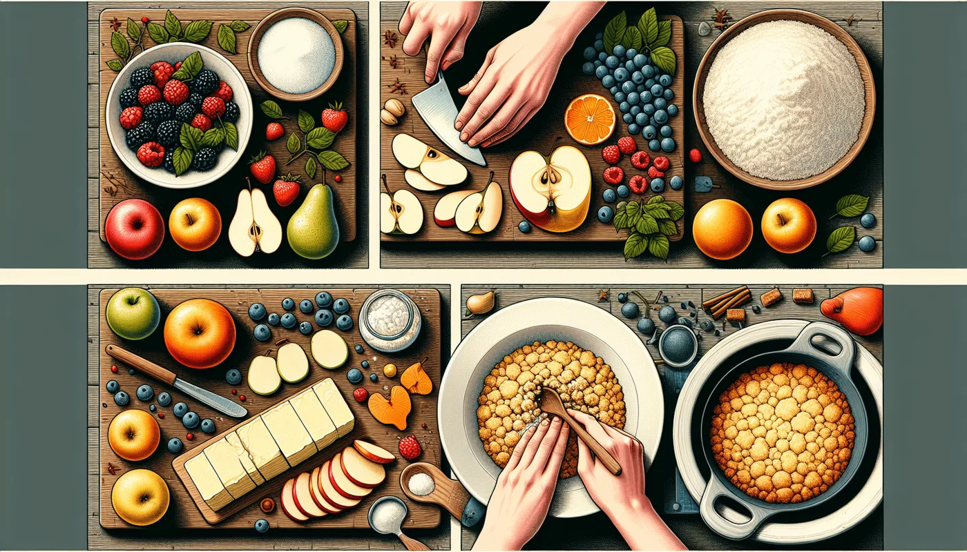 découvrez notre guide complet pour préparer un crumble croustillant parfait, avec des astuces et des recettes à base de fruits. apprenez à réaliser cette délicieuse dessert qui ravira vos papilles et impressionnera vos invités.
