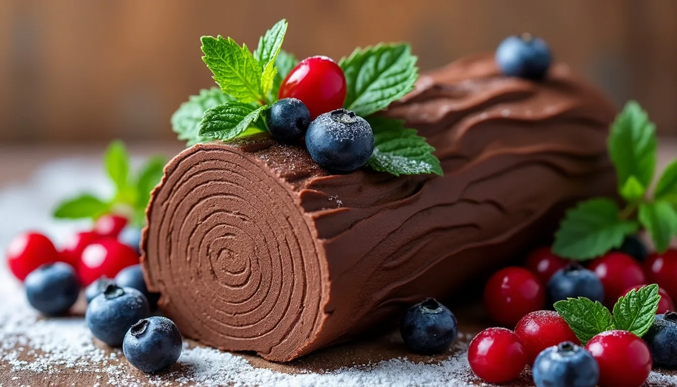 découvrez notre guide complet pour préparer une délicieuse bûche de noël maison. retrouvez des recettes faciles et des astuces pour impressionner vos invités lors des fêtes !