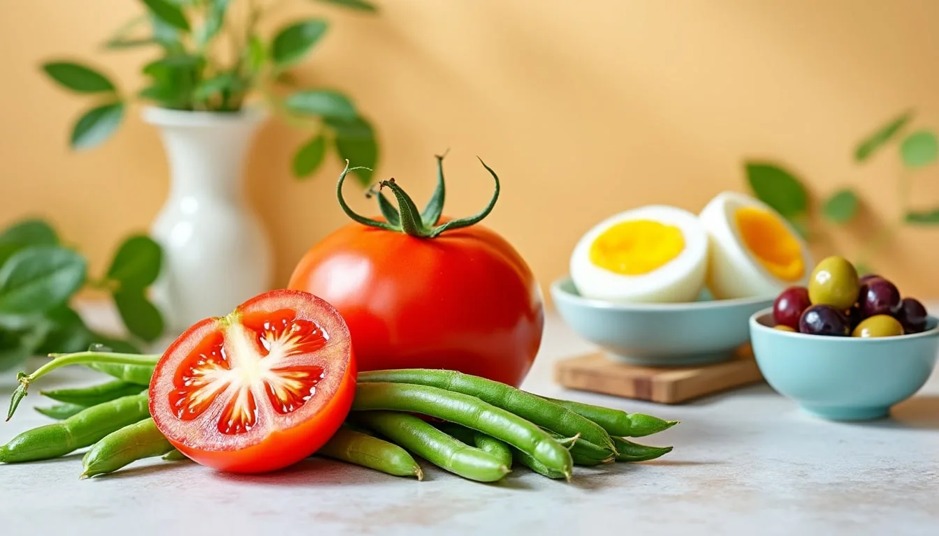 découvrez les secrets de la préparation d'une salade niçoise classique, un plat emblématique de la cuisine méditerranéenne. suivez nos étapes simples pour allier fraîcheur et saveurs avec des ingrédients authentiques et savoureux.
