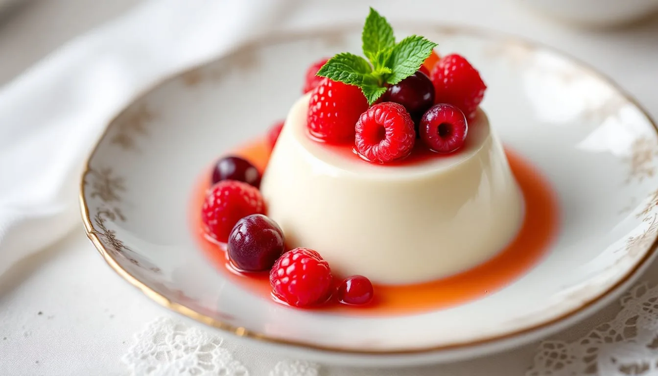 découvrez comment réaliser une délicieuse panna cotta aux fruits rouges avec notre recette facile. suivez nos conseils étape par étape pour un dessert crémeux et fruité qui émerveillera vos convives.