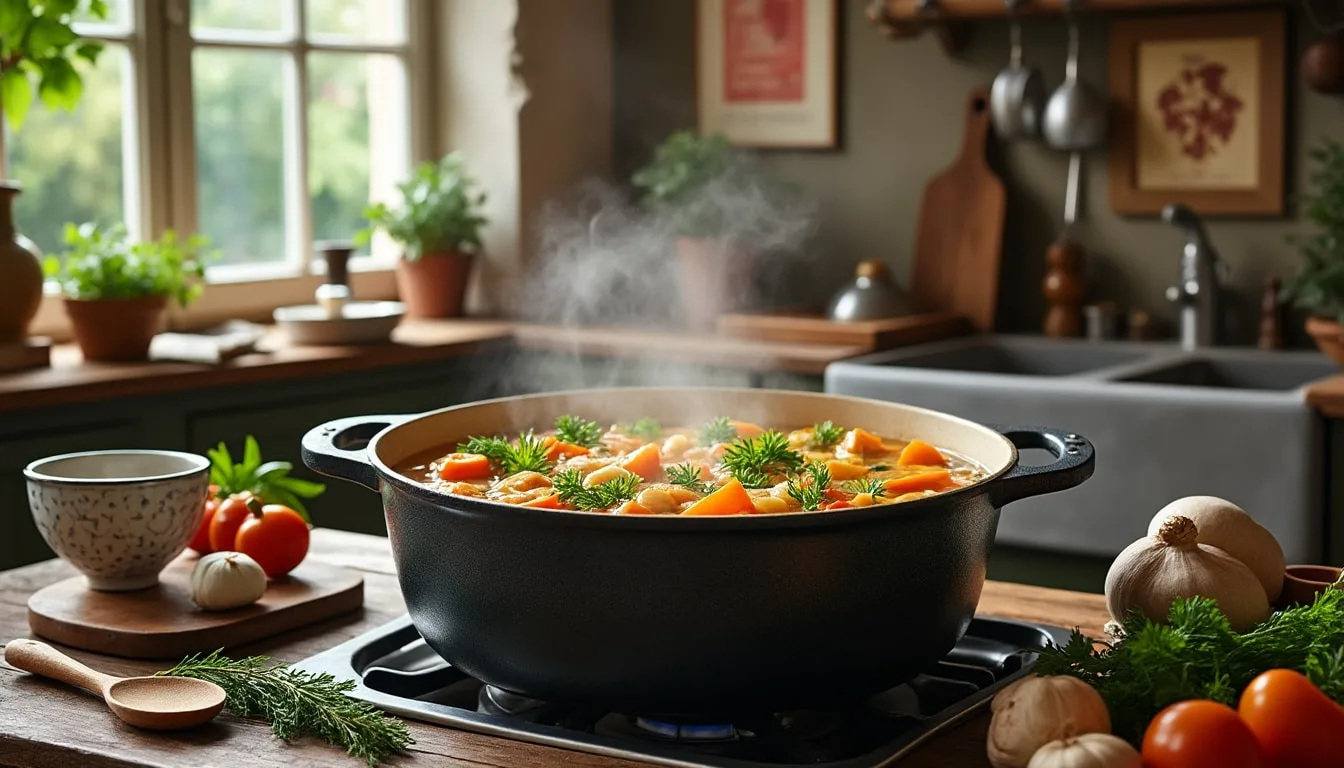 découvrez les bienfaits des bouillons maison et apprenez des astuces simples pour les préparer. plongez dans l'univers des recettes savoureuses et nourrissantes qui rehaussent vos plats tout en offrant une multitude de vertus pour votre santé.