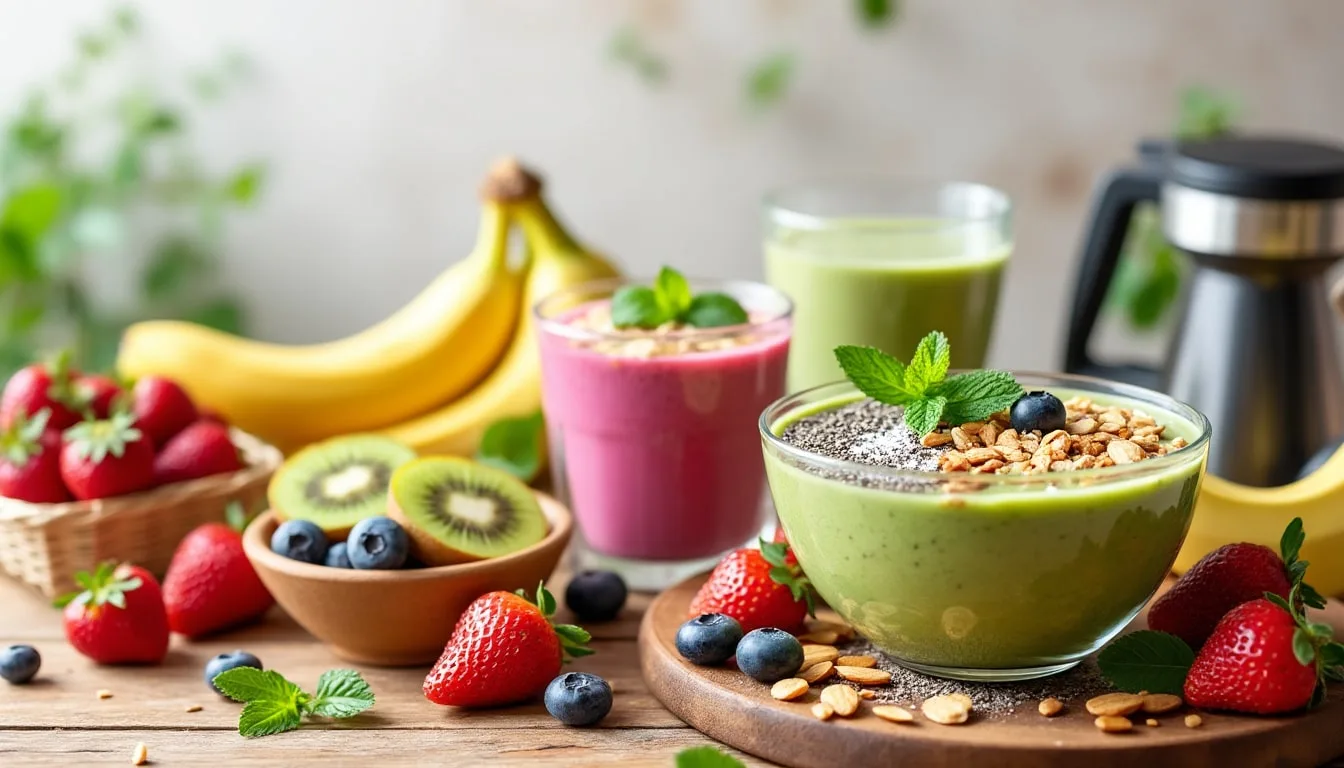 découvrez les secrets d'un smoothie bowl énergisant pour bien démarrer votre journée ! apprenez à mélanger des ingrédients sains et délicieux pour booster votre énergie, tout en vous rég régalant avec des recettes savoureuses et colorées. transformez votre petit-déjeuner en un moment de plaisir nutritif !