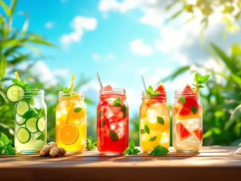 découvrez 5 idées de boissons détox rafraîchissantes pour cet été ! profitez de recettes saines et savoureuses qui vous aideront à rester hydraté tout en purifiant votre corps. parfaites pour les journées ensoleillées, ces boissons vous apporteront vitalité et fraîcheur.
