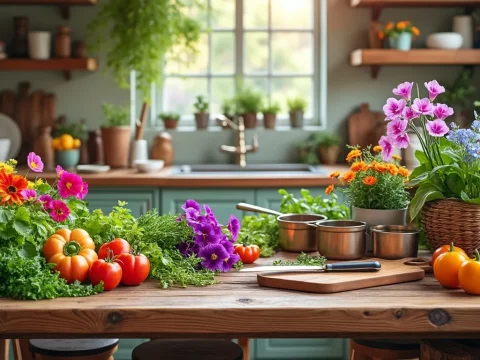 découvrez l'art de cuisiner avec des fleurs comestibles ! apprenez les bases pour sublimer vos plats grâce à ces ingrédients naturels et parfumés. que ce soit pour égayer vos salades, desserts ou boissons, explorez les variétés de fleurs comestibles et leurs utilisations en cuisine. faites de vos repas une expérience gustative et visuelle unique !