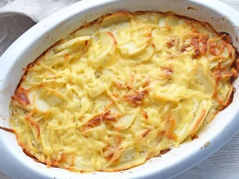 gratin pommes de terre fromage