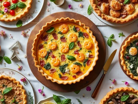 découvrez nos 5 idées de tartes salées délicieuses et faciles à réaliser, parfaites pour toutes les occasions ! que ce soit pour un déjeuner entre amis, un dîner en famille ou un pique-nique en plein air, ces recettes raviront vos papilles et impressionneront vos invités.