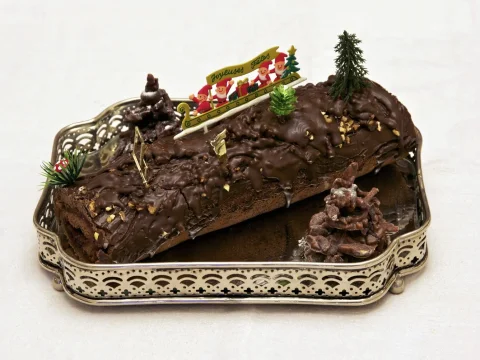Bûche traditionnel de Noêl