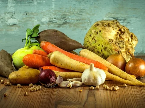 Légumes rôtis pour les fêtes