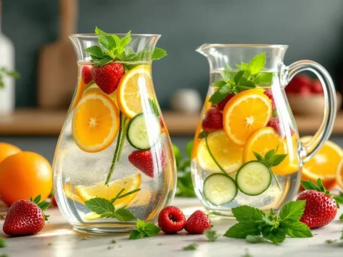 découvrez comment préparer une eau infusée detox rafraîchissante et saine. suivez nos conseils simples pour allier saveur et bien-être en utilisant des fruits, des herbes et des épices. parfait pour hydrater votre corps et stimuler votre métabolisme!