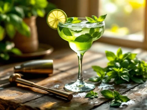 découvrez une recette originale de cocktail au basilic qui éveillera vos papilles ! rafraîchissant et élégant, ce cocktail est parfait pour impressionner vos invités lors de vos soirées.