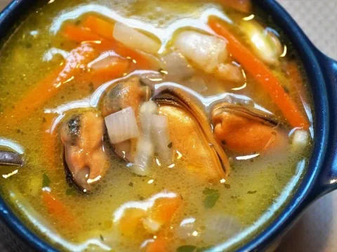 Recette de la mouclade à base de moules de Bouchot
