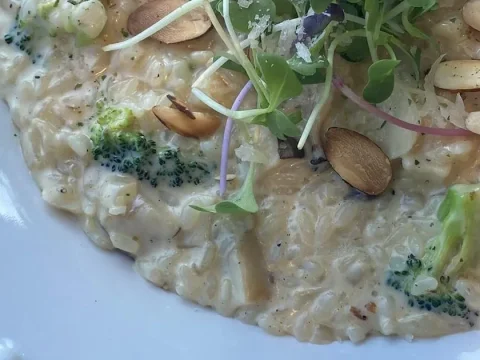 risotto aux amandes
