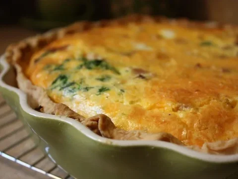 Recette du soufflé épinards-jambon facile et rapide