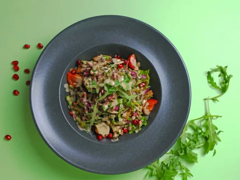Riz et lentilles