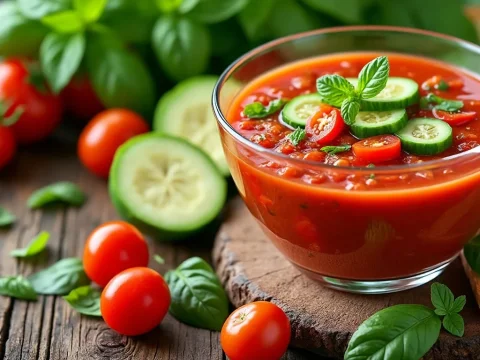 découvrez la fraîcheur estivale avec notre délicieuse recette de soupe froide. parfaite pour vos repas d'été, cette soupe légère et savoureuse ravira vos papilles tout en apportant une touche de fraîcheur à vos journées ensoleillées.