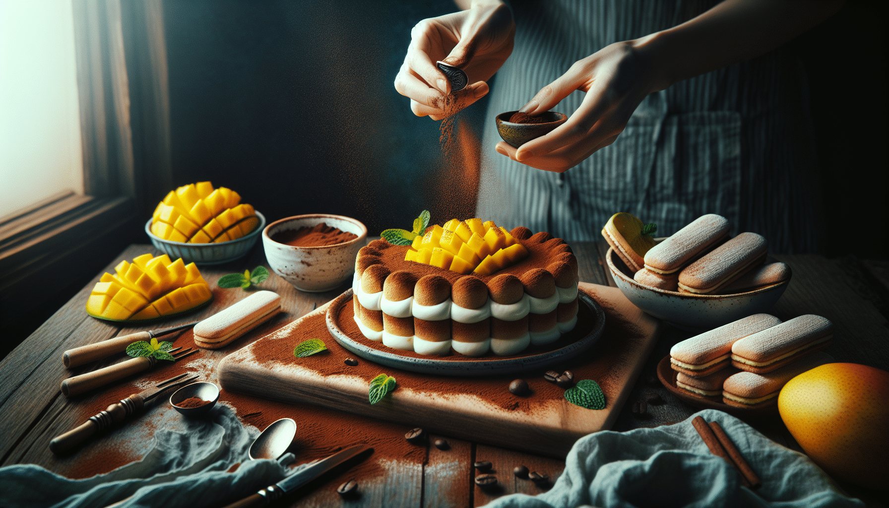 découvrez les étapes simples pour réaliser un tiramisu exotique à la mangue, un dessert délicat qui allie la douceur de la mangue à la tradition italienne. suivez notre recette facile et impressionnez vos invités avec cette délicieuse variante du classique tiramisu.