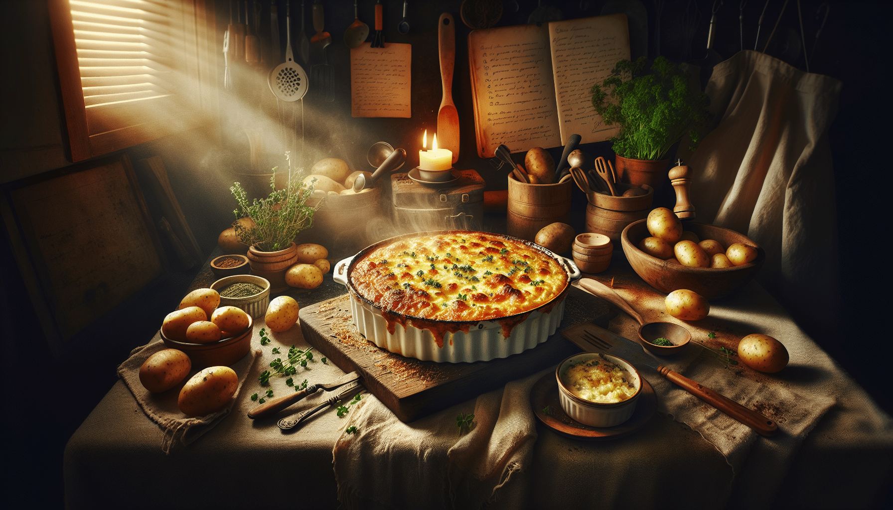 découvrez les secrets d'un gratin dauphinois crémeux, une recette savoureuse qui marie pommes de terre fondantes et une onctueuse sauce à la crème. parfait pour accompagner vos repas ou à déguster seul, ce plat traditionnel français ravira vos papilles et éblouira vos convives. suivez notre guide pour obtenir un gratin inoubliable!