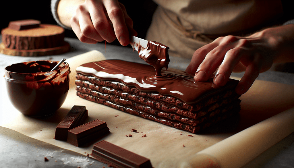 savourez l'esprit des fêtes avec notre délicieuse bûche de noël aux marrons. un dessert élégant et gourmande pour émerveiller vos convives, alliant des saveurs authentiques et une présentation festive.