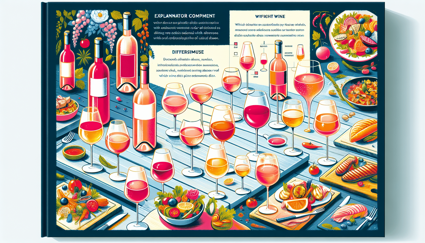 découvrez comment sublimer vos plats estivaux en choisissant le rosé idéal. nos conseils pour une association parfaite entre mets et vin, pour faire de vos repas d'été un véritable festin.