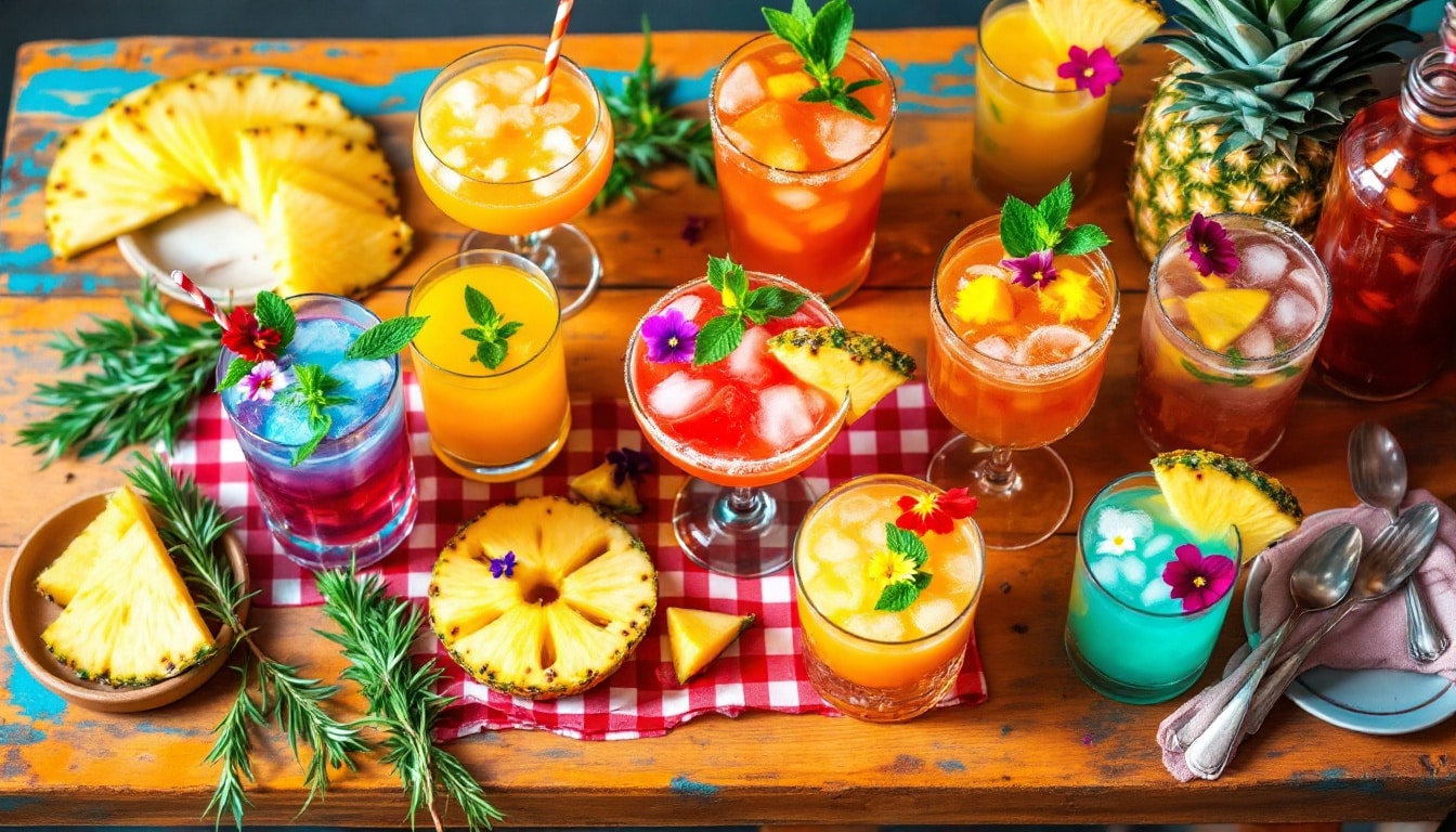 découvrez comment préparer un mocktail festif sans alcool qui ravira vos invités ! cette recette facile et délicieuse allie des ingrédients rafraîchissants et colorés pour illuminer vos célébrations tout en restant sans alcool. parfait pour toutes les occasions !