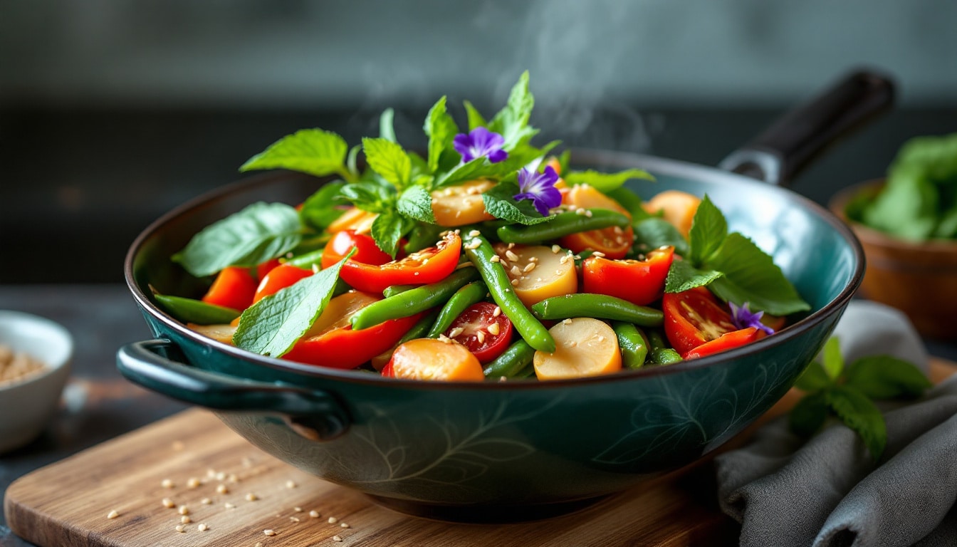 découvrez comment préparer un délicieux wok de légumes en un rien de temps ! suivez notre guide simple et rapide pour concocter un plat sain et savoureux, idéal pour les repas en semaine.