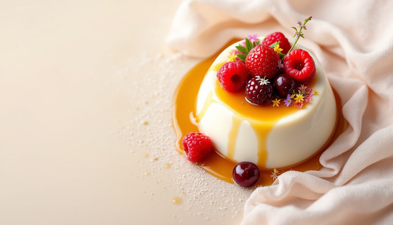 découvrez comment préparer une délicieuse panna cotta aux fruits rouges, une recette simple et raffinée qui ravira vos invités. suivez nos étapes faciles pour obtenir une texture crémeuse et un goût fruité inoubliable.