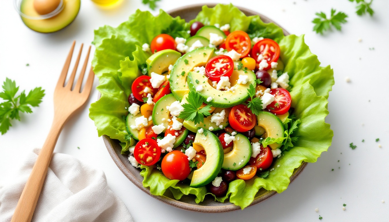 découvrez des idées savoureuses de salades repas équilibrées pour intégrer facilement des nutriments dans votre alimentation. des recettes diversifiées, colorées et saines qui raviront vos papilles tout en respectant vos objectifs nutritionnels.