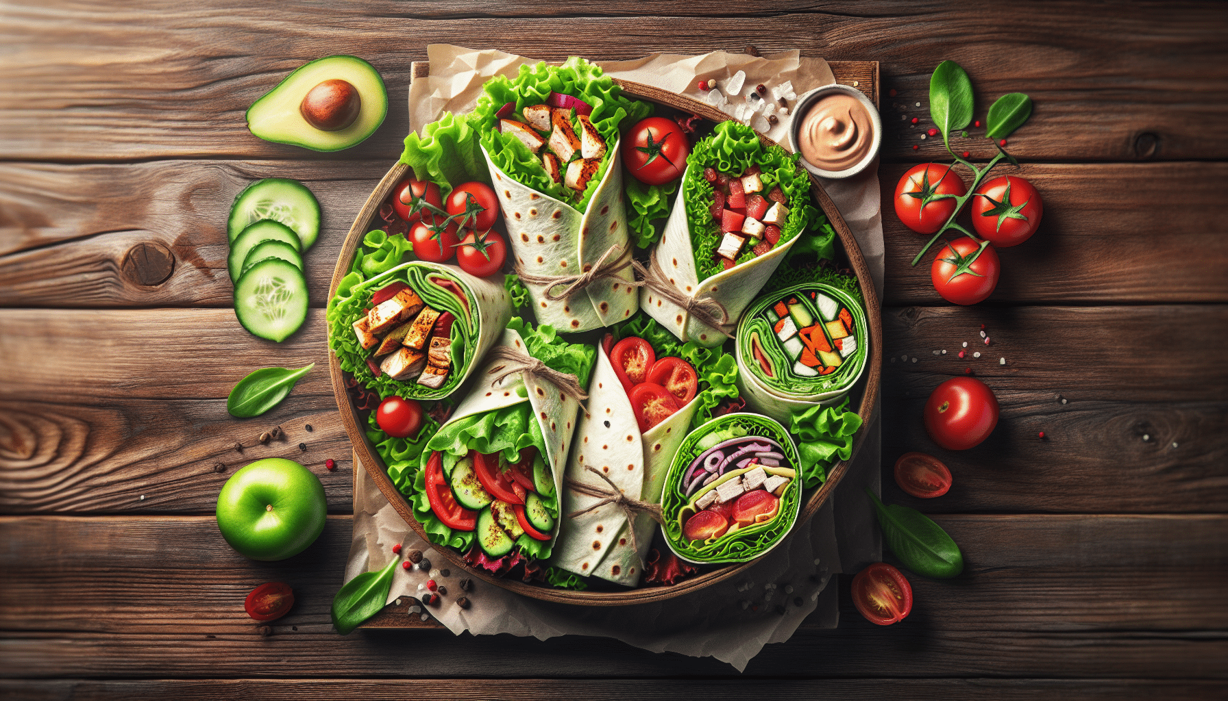 découvrez des recettes de wraps sains et savoureux, parfaits pour un déjeuner rapide. alliant fraîcheur et nutrition, ces en-cas faciles à préparer raviront vos papilles tout en respectant votre bien-être.