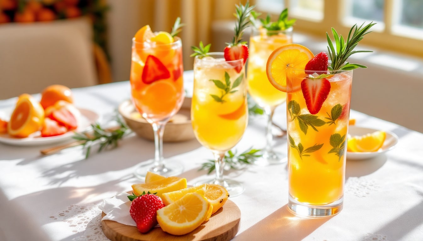 découvrez notre sélection des meilleures boissons fruitées pour égayer vos brunchs ! parfaites pour accompagner vos plats, ces recettes rafraîchissantes et savoureuses séduiront vos invités et rendront vos repas inoubliables.