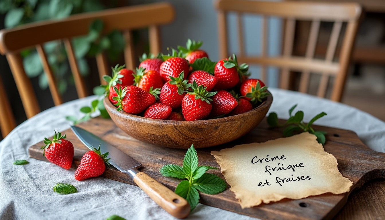 découvrez les meilleures idées de desserts aux fraises pour ravir vos papilles ! recettes simples et délicieuses, astuces gourmandes, et inspirations créatives pour sublimer ce fruit juteux. éveillez vos sens et régalez vos amis avec des créations sucrées irrésistibles.