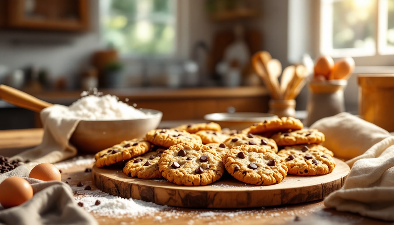 découvrez notre sélection des meilleures recettes de cookies maison pour régaler vos proches. que vous préfériez les classiques aux pépites de chocolat ou des saveurs innovantes, nos recettes simples et délicieuses vous guideront pas à pas pour créer des cookies irrésistibles.