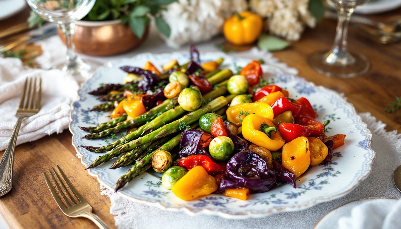 découvrez les meilleures recettes de légumes rôtis pour apporter saveur et santé à vos repas. faciles à préparer et délicieusement croustillants, ces plats végétariens mettront en valeur vos légumes préférés. essayez nos conseils et astuces pour un accompagnement parfait.