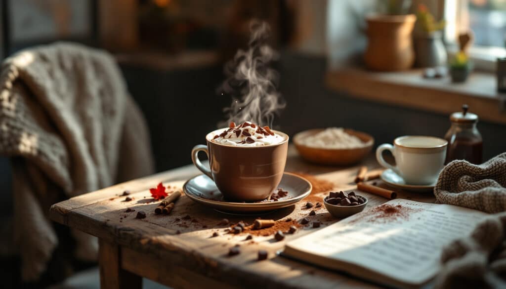 découvrez les secrets d'un chocolat chaud gourmand qui réchauffe le cœur. apprenez à préparer cette boisson réconfortante avec des ingrédients de qualité, des astuces de chefs et des recettes variées. transformez chaque tasse en un moment de bonheur irrésistible.