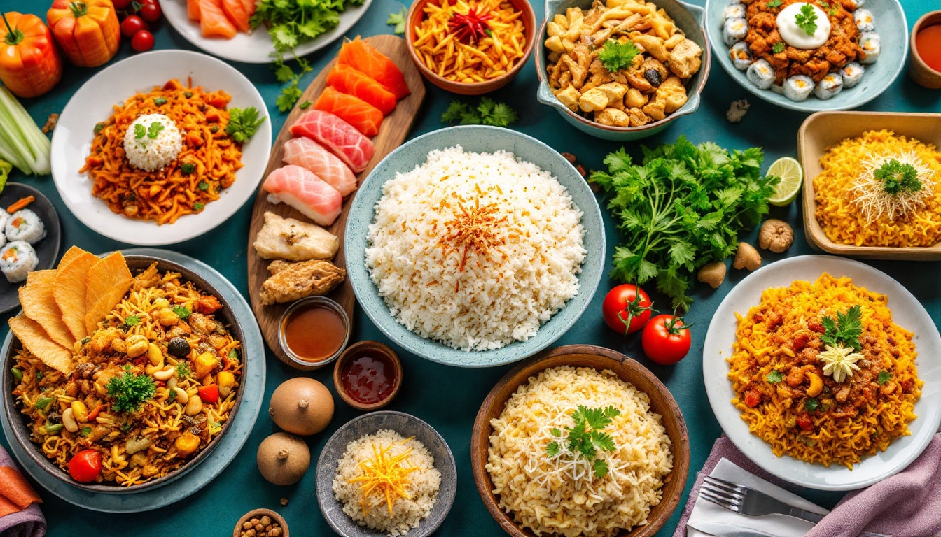 découvrez les différents types de riz et leurs multiples usages en cuisine. apprenez à choisir le riz idéal pour vos plats, des risottos crémeux aux sushis délicats, et explorez les variétés qui sublimeront vos recettes.