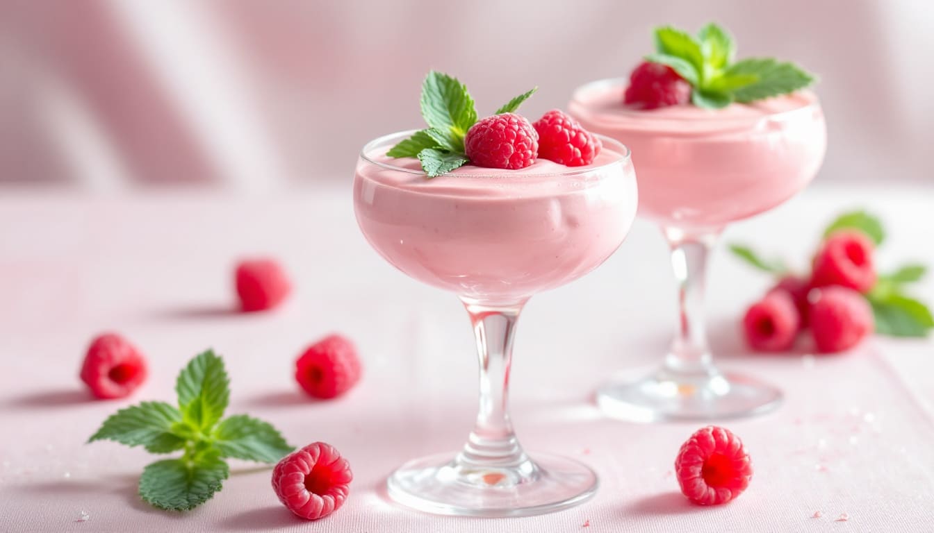 découvrez notre recette de mousse légère à la framboise, un dessert facile à préparer qui ravira vos papilles ! avec des ingrédients simples, réalisez ce délice fruité et aérien parfait pour toutes les occasions.