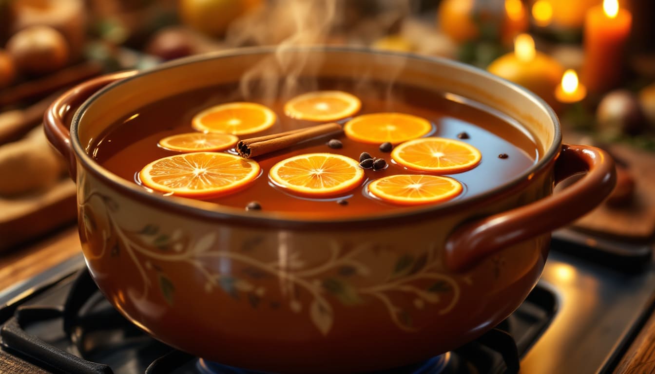 découvrez une délicieuse recette de cidre chaud pour réchauffer vos soirées d'hiver. avec des épices réconfortantes et des pommes juteuses, ce breuvage réconfortant est parfait pour créer une ambiance chaleureuse et conviviale.