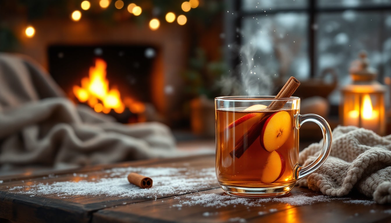 découvrez notre délicieuse recette de cidre chaud, parfaite pour réchauffer vos soirées d'hiver. avec des épices réconfortantes et une touche de douceur, ce breuvage convivial apportera chaleur et convivialité à vos réunions.