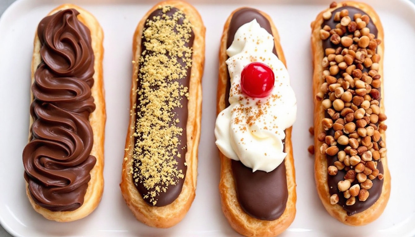 découvrez notre délicieuse recette facile pour préparer des éclairs au chocolat maison. suivez nos étapes simples et épatez vos amis avec ces douceurs moelleuses et riches en chocolat.