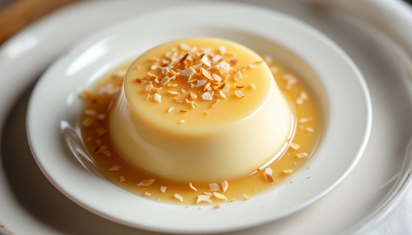 découvrez notre délicieuse recette de flan coco rapide, un dessert crémeux et savoureux qui ravira vos papilles en un rien de temps. parfait pour une fin de repas ou une pause sucrée, cette gourmandise allie la douceur de la noix de coco à une texture fondante. préparez-vous à impressionner vos invités avec ce délice facile à réaliser.