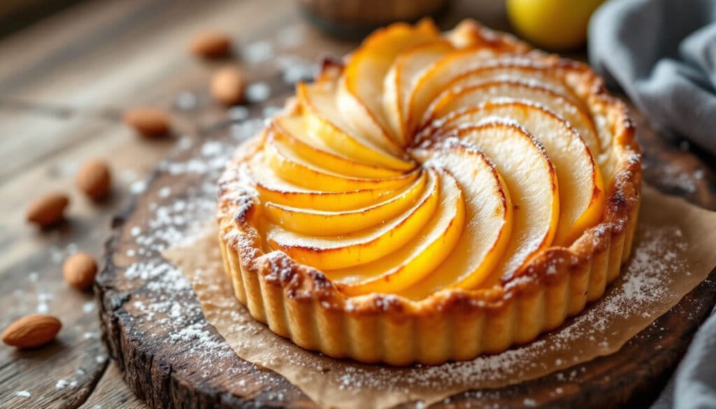 découvrez notre délicieuse recette de tarte bourdaloue, parfaite pour sublimer vos repas gourmands. avec une alliance savoureuse de poires et d'amandes, cette tarte sera le choix idéal pour impressionner vos convives et ravir vos papilles. facile à réaliser, elle apportera une touche d'élégance à vos desserts.