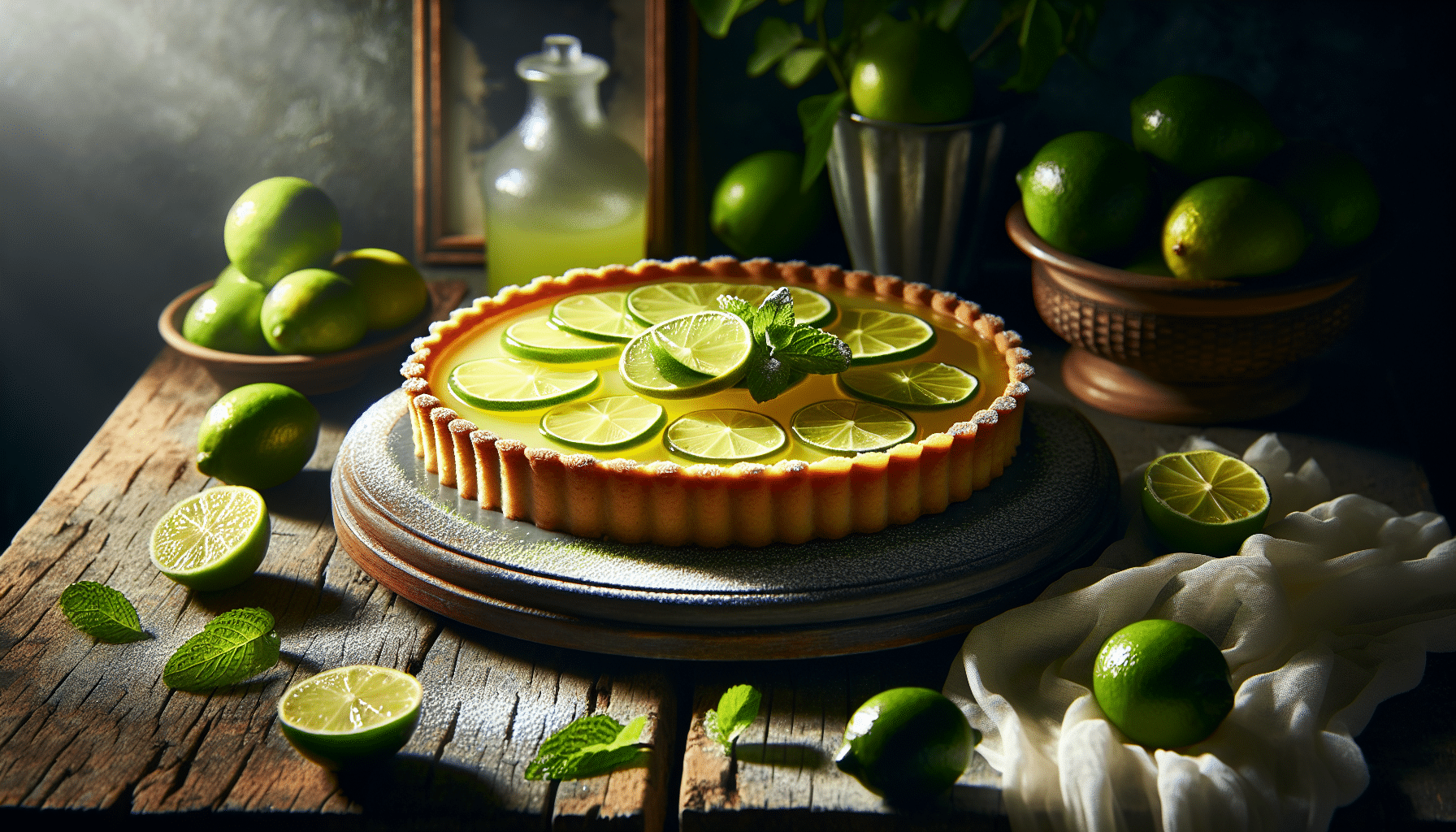 découvrez notre délicieuse tarte au citron vert revisitée, alliant fraîcheur et créativité. une recette gourmande qui saura surprendre vos papilles avec ses saveurs zesty et son croquant irrésistible. parfaite pour égayer vos repas et impressionner vos invités !