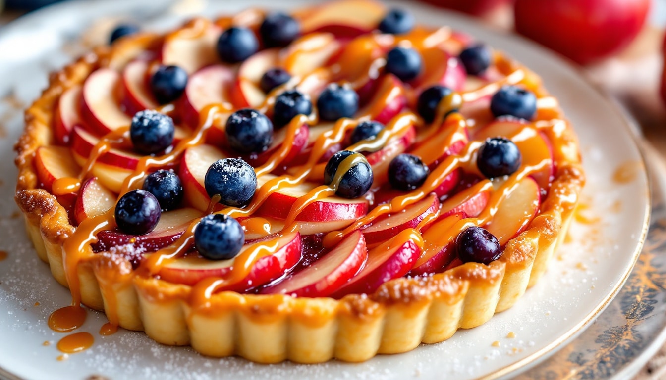 découvrez notre recette de tarte aux pommes revisitée, une idée gourmande qui allie tradition et créativité. laissez-vous séduire par des saveurs surprenantes et une présentation élégante qui ravira vos invités.