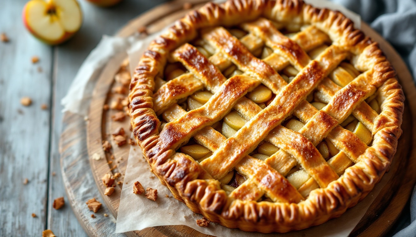 découvrez notre recette de tarte aux pommes revisitée, alliant tradition et créativité. cette idée gourmande vous séduira avec des saveurs audacieuses et une présentation élégante, idéale pour surprendre vos convives lors de toutes vos occasions.