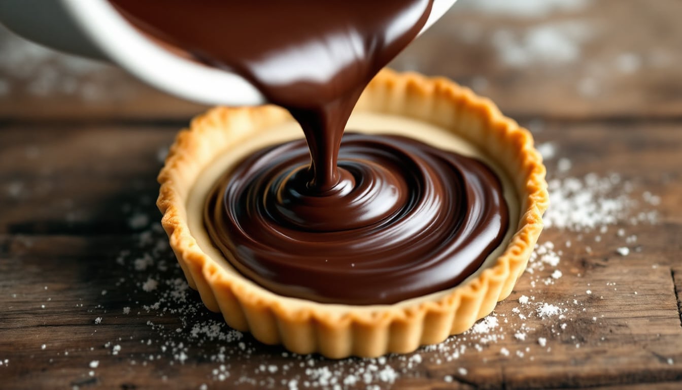 découvrez la recette de notre délicieuse tartelette au chocolat, parfaite pour sublimer vos repas festifs. un dessert gourmand qui allie finesse et saveurs intenses, idéal pour ravir vos invités et marquer les esprits.