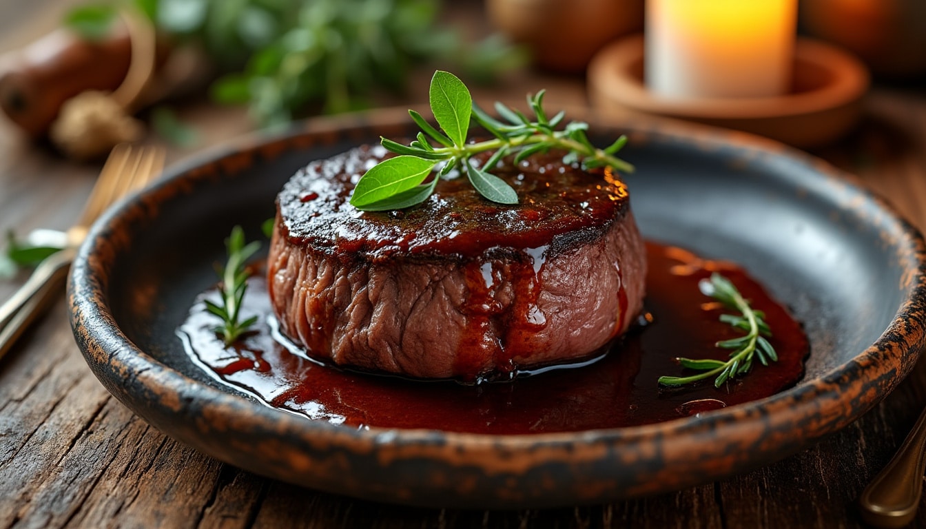 découvrez notre recette facile et savoureuse pour cuisiner un filet mignon en sauce. apprenez les techniques pour sublimer ce morceau de viande tendre avec une délicieuse sauce qui ravira vos convives. idéal pour un dîner en famille ou entre amis, cette préparation mettra en valeur vos talents culinaires !