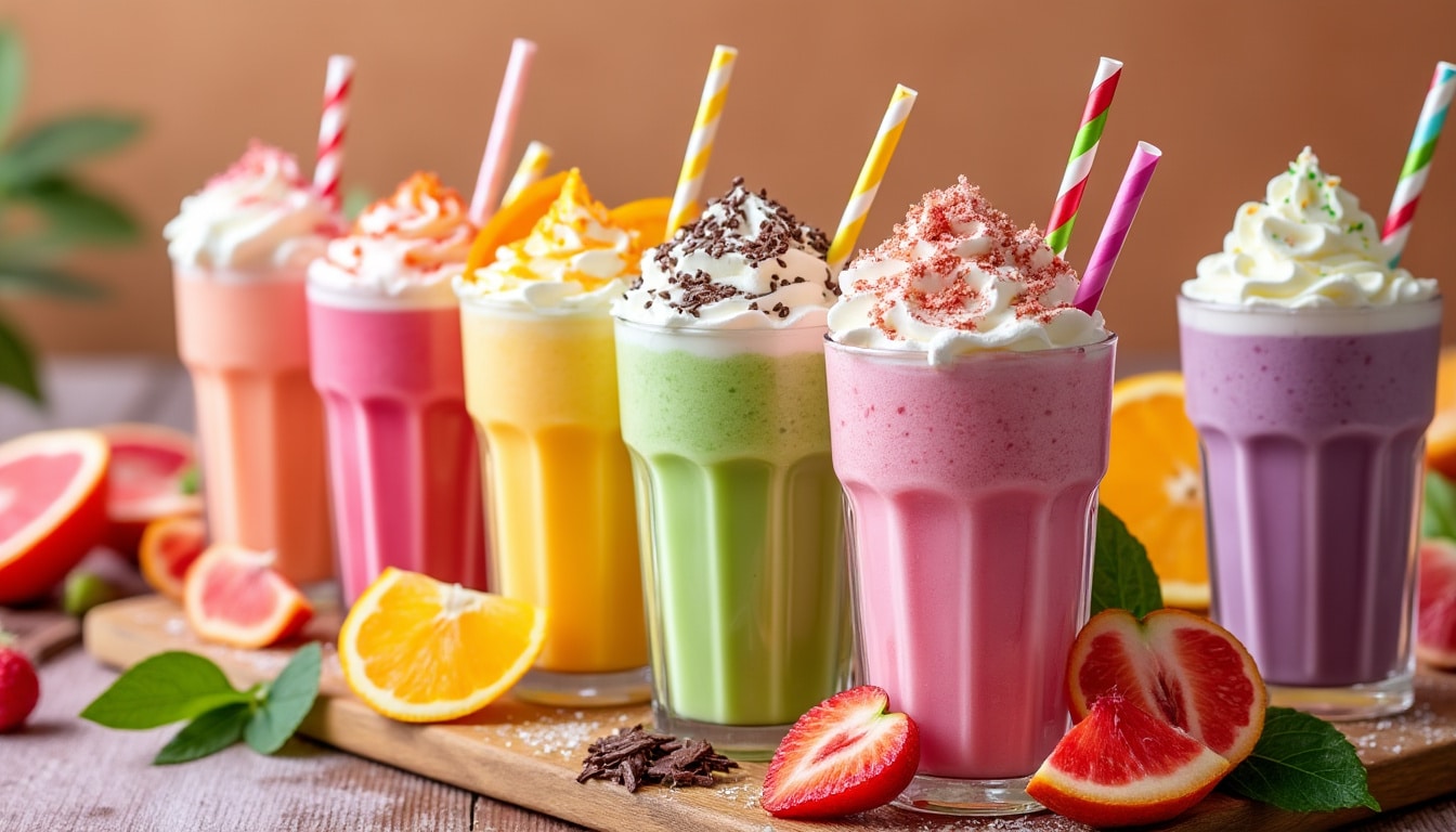 découvrez comment préparer des milkshakes aux fruits savoureux grâce à nos recettes simples et délicieuses. apprenez les bases pour créer vos propres mélanges fruités, parfaits pour les chaudes journées d'été ou comme dessert rafraîchissant à toute occasion.