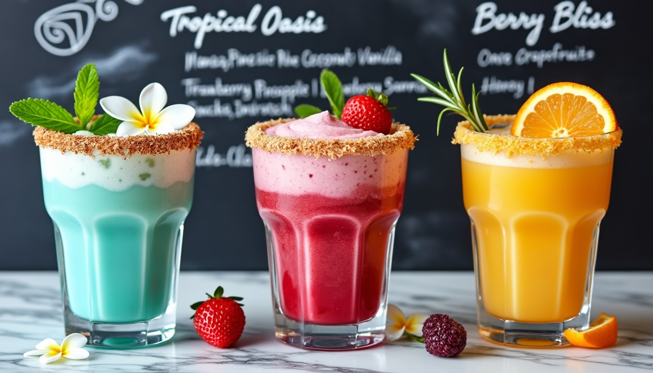 découvrez les fondamentaux pour préparer des milkshakes aux fruits savoureux. suivez nos astuces et recettes simples pour réaliser des boissons fraîches et délicieuses qui raviront vos papilles. idéal pour un goûter ou un dessert rafraîchissant, apprenez à allier goûts et textures pour un moment de plaisir inoubliable.