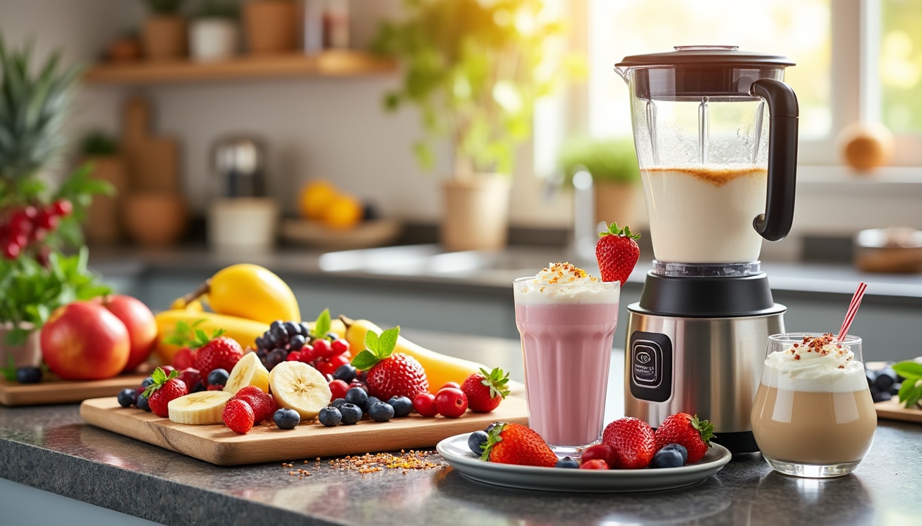 découvrez les secrets pour préparer des milkshakes aux fruits savoureux ! cette recette simple et délicieuse vous dévoile les astuces pour allier fraîcheur et onctuosité. parfait pour se rafraîchir ou pour un dessert gourmand, apprenez à réaliser des mélanges irrésistibles qui raviront vos papilles.