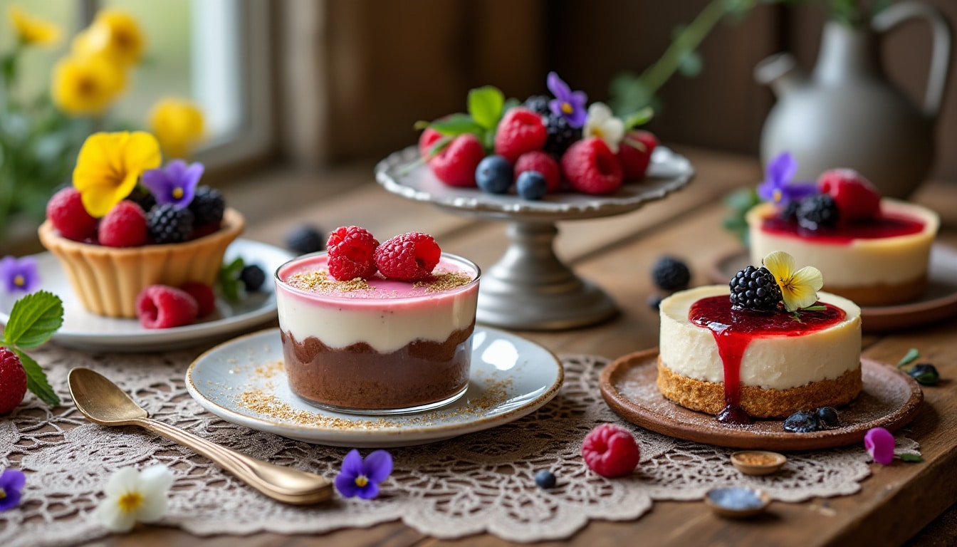 découvrez les meilleures recettes de desserts individuels qui raviront vos papilles. que vous soyez amateur de sucreries classiques ou à la recherche de nouvelles saveurs, notre sélection vous permettra de réaliser des desserts raffinés et gourmands, parfaits pour toute occasion.